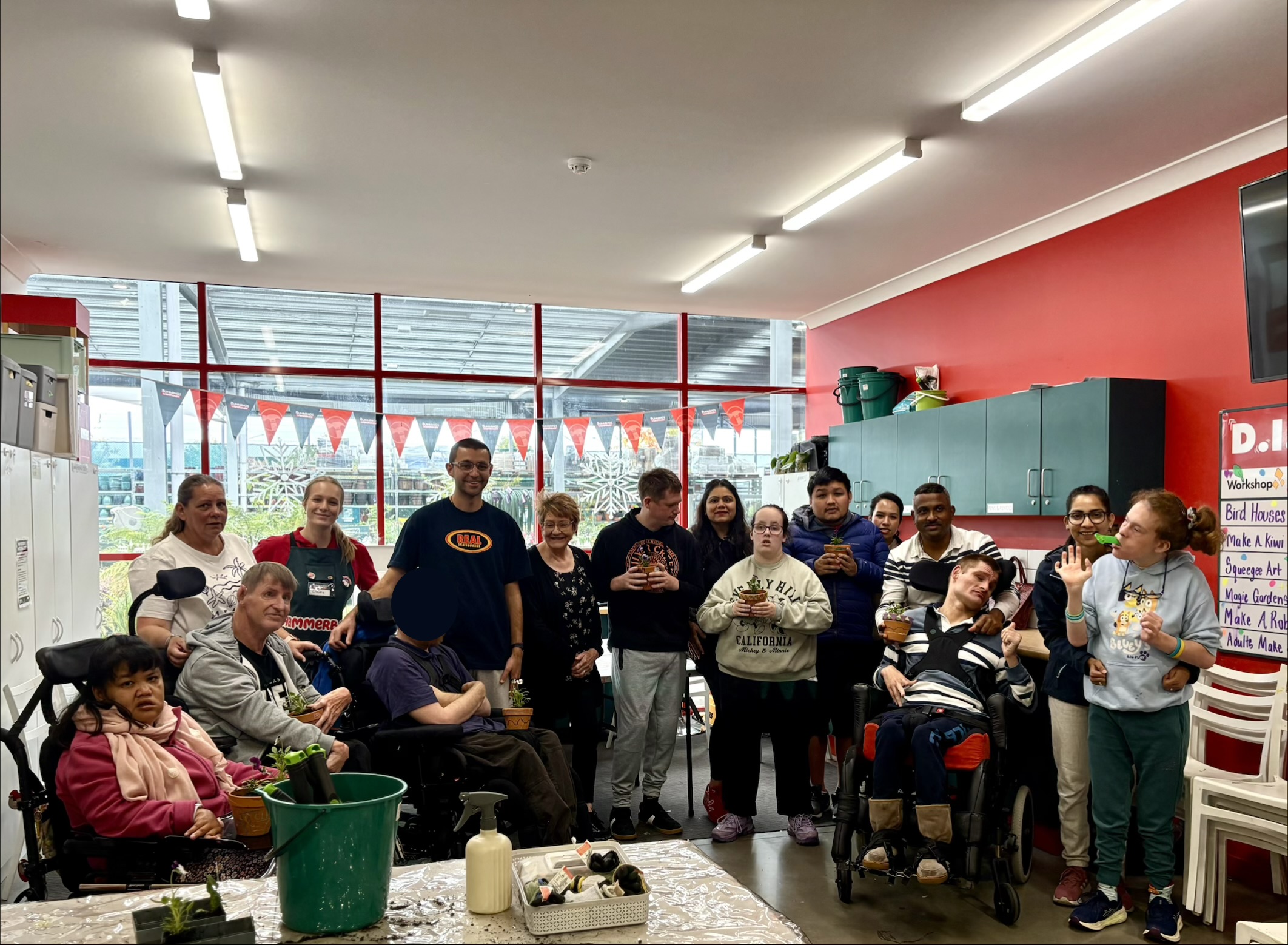 Activities at the local Bunnings